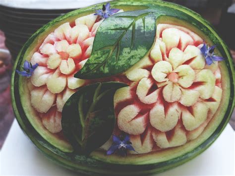 Watermelon Fruit Carving