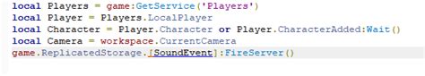 Add a sound in the player's head - Scripting Support - Developer Forum ...