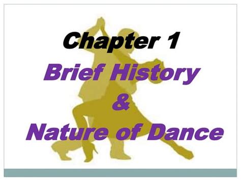 History of dance