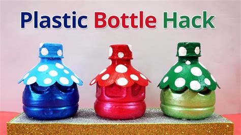 Plastic Bottle Craft Idea | Best Out of Waste Easy Craft Project | Life ...