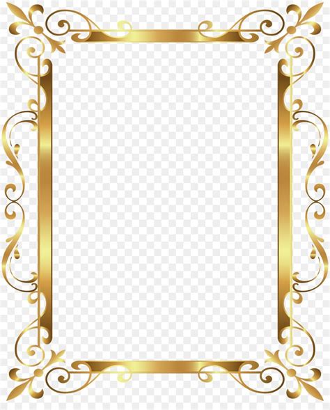 Frame Gold Frame - Unlimited Download. cleanpng.com. | Sanatsal