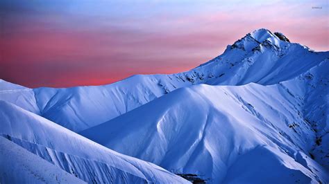 Snowy Mountains Wallpaper