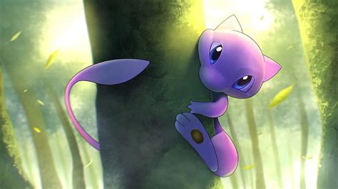 Pokemon Shiny Mew Wallpaper