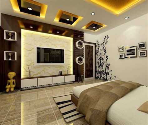 Modern Gypsum TV Wall Unit Decoration Design Ideas