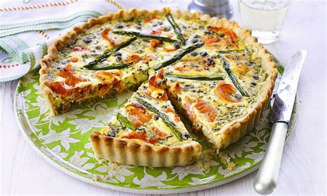 salmon asparagus quiche jamie oliver