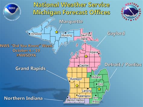 Weather Map For Michigan - Detailed Map