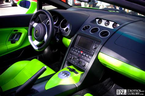 Cool Cars: Lamborghini Gallardo spyder Interior