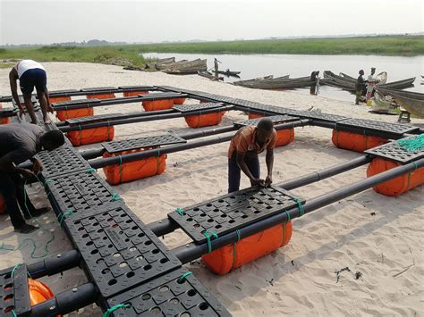 Hdpe Fish Farming Net Aquaculture Equipment Fish Farm For Grouper Fish ...