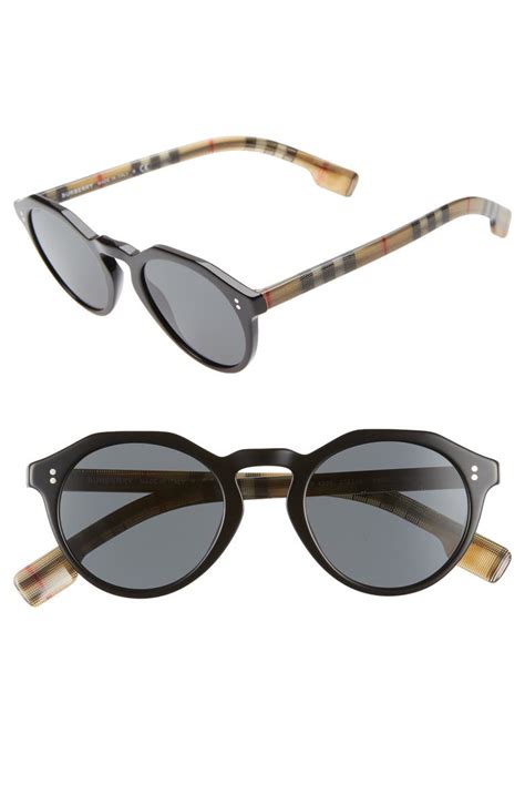 Burberry 48mm Round Sunglasses | Nordstrom