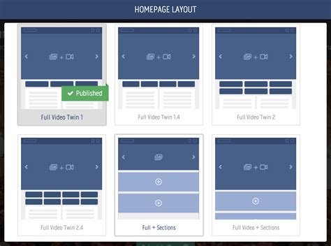 GabrielSoft - Change your homepage layout - GabrielSoft CMS Help Center