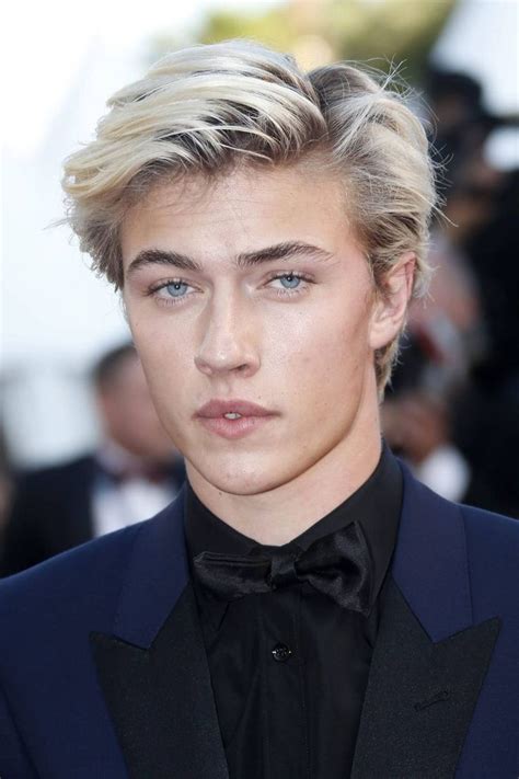 Going blond? Here are 13 men who got it right | Lucky blue, Lucky blue ...