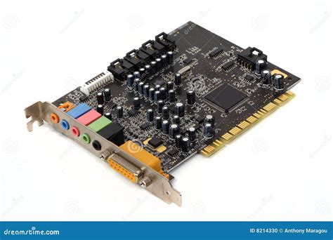 PC Sound Card Stock Photo - Image: 8214330