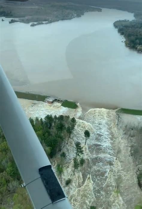 Edenville, MI (Wixom Lake) Dam Collapse : r/pics