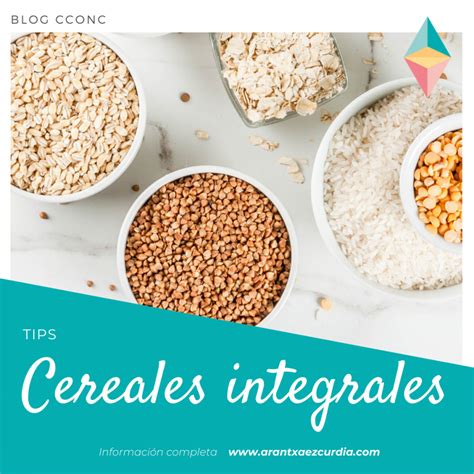 Cereales integrales