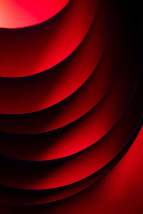 Download Stacked Circles Red Gradient Background | Wallpapers.com