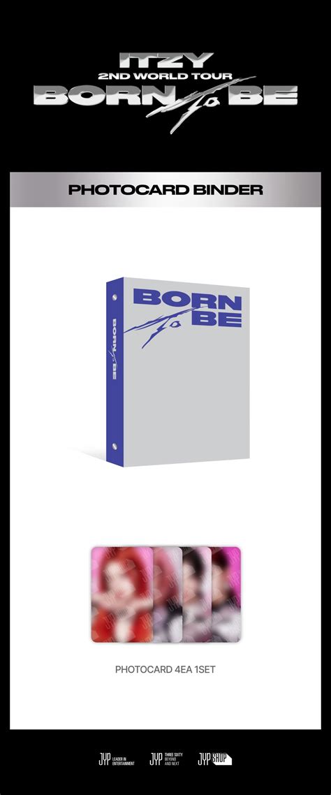 ITZY - [BORN TO BE] PHOTOCARD BINDER – kpopalbums.com