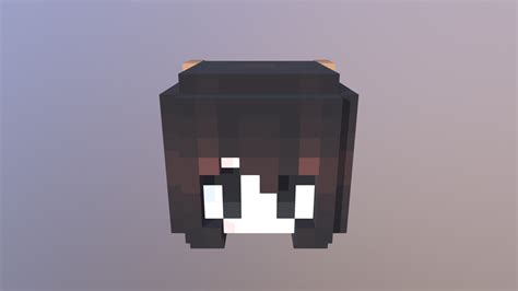 My Minecraft Skin Head - 3D model by Meownai [1ab3118] - Sketchfab