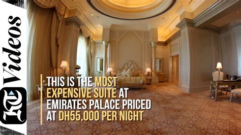 A look inside Emirates Palace's most expensive suite - YouTube