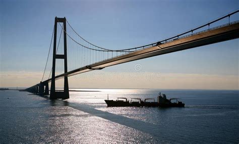 Oresund bridge stock image. Image of crossing, suspension - 6142411