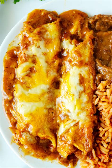 Cheese Enchiladas | Authentic Tex-Mex Recipe - The Anthony Kitchen