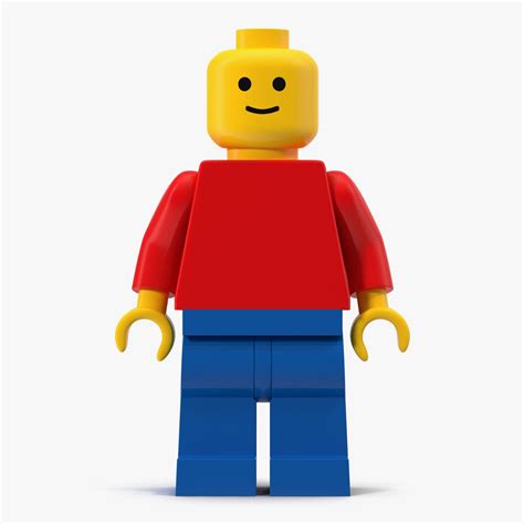 Classic Lego Man 3D Model - Download Now