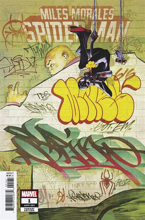 OCT220810 - MILES MORALES SPIDER-MAN #1 DEL MUNDO GRAFFITI VAR ...