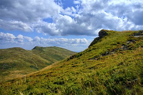 Free picture: nature, grass, hill, sky, mountain, landscape, cloud ...