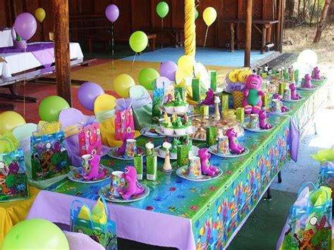 Barney Birthday Party Decorations | Ann Inspired