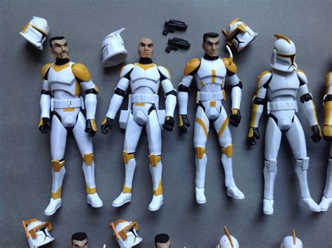 Star Wars Action Figure Clone Trooper 3.75 TCW Figure Lot RARE BOIL ...