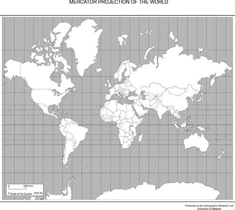 Printable Blank World Map With Latitude And Longitude