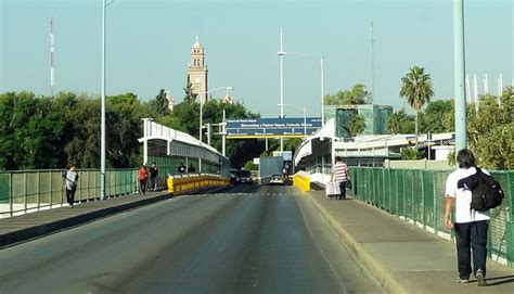 Scenes From the Mexican Border Crossing at Piedras Negras and Eagle ...