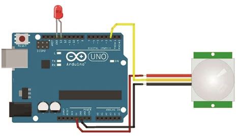 Working on PIR Motion Sensor with Arudino | 14core.com