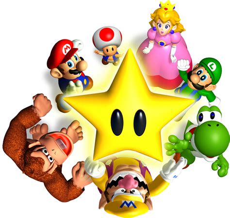 File:Star Group Artwork - Mario Party.png - Super Mario Wiki, the Mario ...