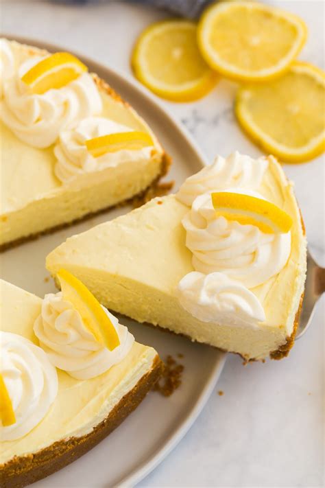 No Bake Lemon Cheesecake Recipe + VIDEO - The Recipe Rebel