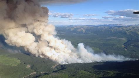 Red Deer Creek wildfire doubles in size in B.C.'s Peace River area ...