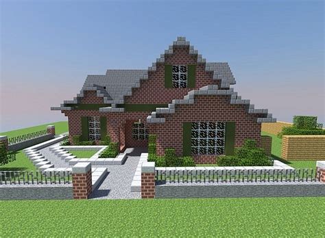 Small Modern Brick House Minecraft Project | Minecraft modern ...