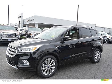 2017 Shadow Black Ford Escape Titanium #112842238 Photo #3 | GTCarLot ...