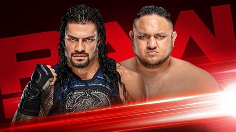 “Samoan Summit” set for Reigns and Joe | WWE