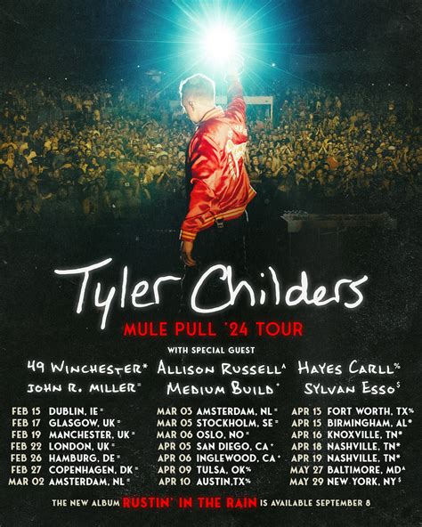 Tyler Childers Tour Dates 2024 & 2025 | Setlists | News | Tickets