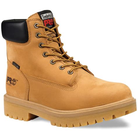 TIMBERLAND PRO Men's Soft Toe Waterproof Work Boots, Medium