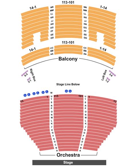 Victoria Theatre Seating Chart & Maps - Dayton