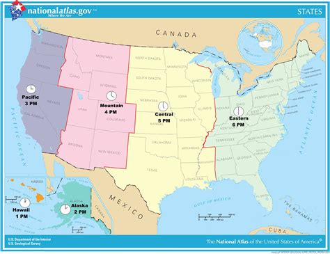 Time Zones By State Map | Images and Photos finder