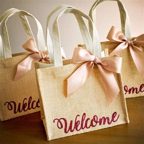 Welcome Gift Bags. Handcrafted in 2-5 Business Days. Wedding | Guest ...