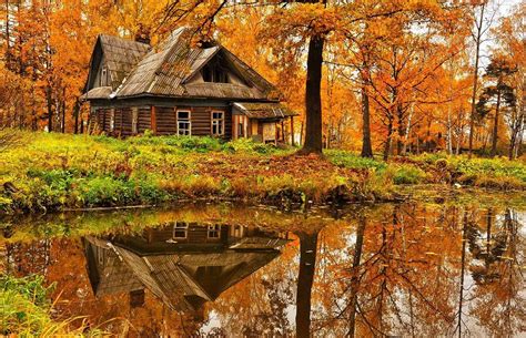 Autumn Cabin Wallpapers - Top Free Autumn Cabin Backgrounds ...