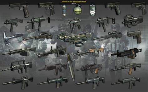 Soldier Front 2 Weapons Pack [Counter-Strike 1.6] [Mods]