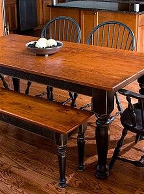 20+ Black Farmhouse Dining Table – DECOOMO