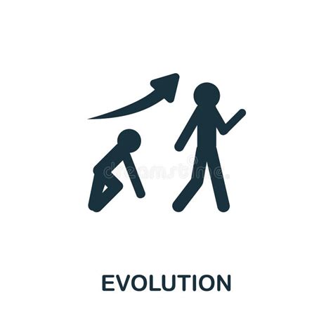 Evolution Icon on White Background. Simple Element Illustration from UI ...