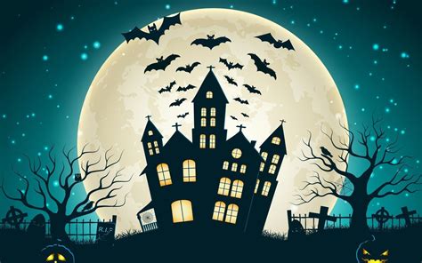 Blue Halloween Wallpapers - Wallpaper Cave