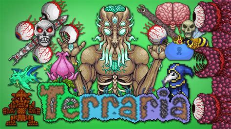 [PC] Terraria 1.3 Expert Mode Boss Rush Back-to-back: All main bosses ...