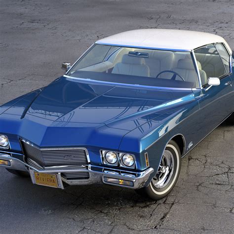 Buick Riviera 1971 | CGTrader